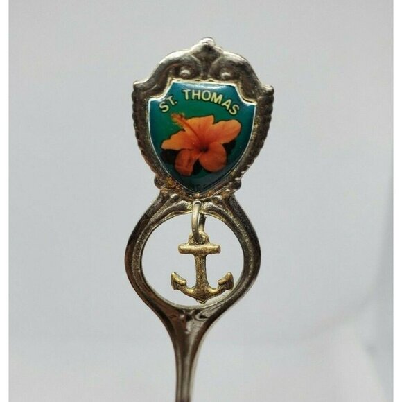 St Johns Anchor Charm Mini Collectible Spoon - Vintage Home Décor Shelf Sitter - Picture 4 of 11